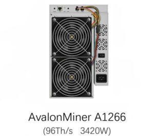 AvalonMiner 1266 for sale